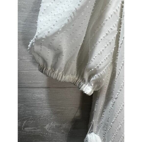 Michael Kors Puff Sleeve‎ Mini Dress White Small - Picture 5 of 7